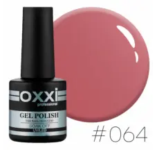 Oxxi gel polish #064  (dark gray-pink)