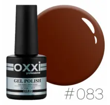طلاء جل Oxxi # 083 (أحمر-بني)