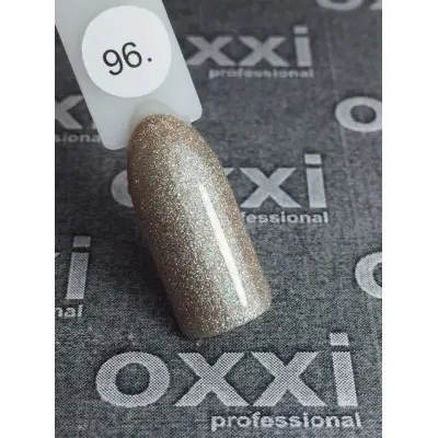 ملمع جل Oxxi # 096 (بيج فاتح مع بريق صغير)