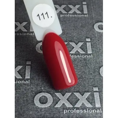 לק ג'ל #111 (אדום כהה) Oxxi
