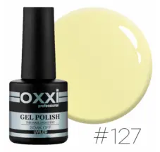 Oxxi gel polish #127 (light lemon)