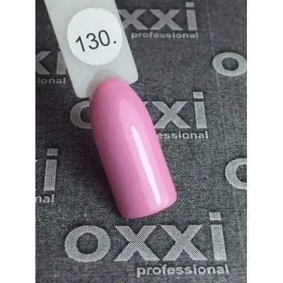 Oxxi gel polish #130 (soft pink with micro-shine)