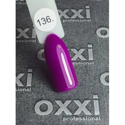 לק ג'ל #136 (פוקסיה כהה) Oxxi