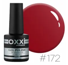 Oxxi gel polish #172 (dark red)