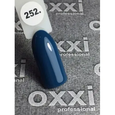 לק ג'ל #252 (טורקיז כהה) Oxxi