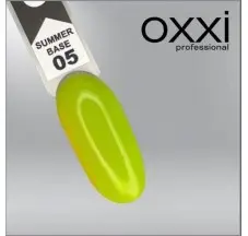 בסיס צבע הסוואה לק פולימר ג'ל קיץ # 005, 10 מ"ל OXXI