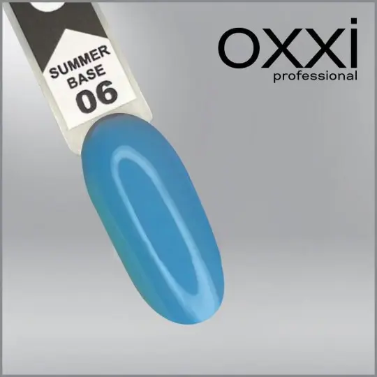 Камуфлирующая цветная база для гель-лака Oxxi Professional Summer #006, 10 мл.