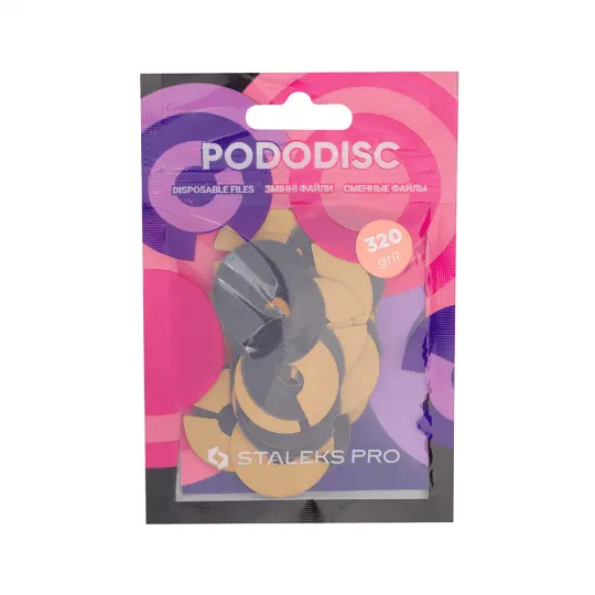 Replaceable files-ring for pedicure disc Staleks Pro Pododisc L 50 pcs 240 grit