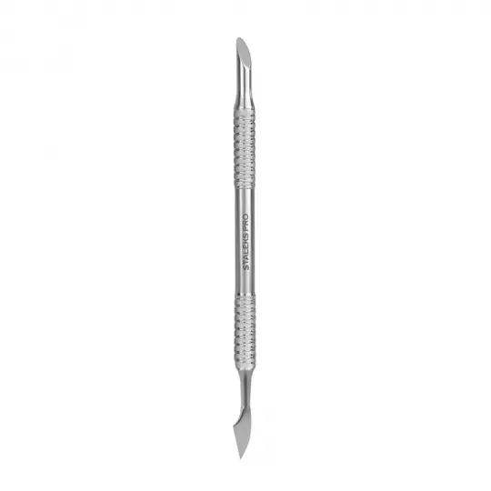 Spatula manicure EXPERT (PE-90/3) (slant pusher and cleaner) Staleks