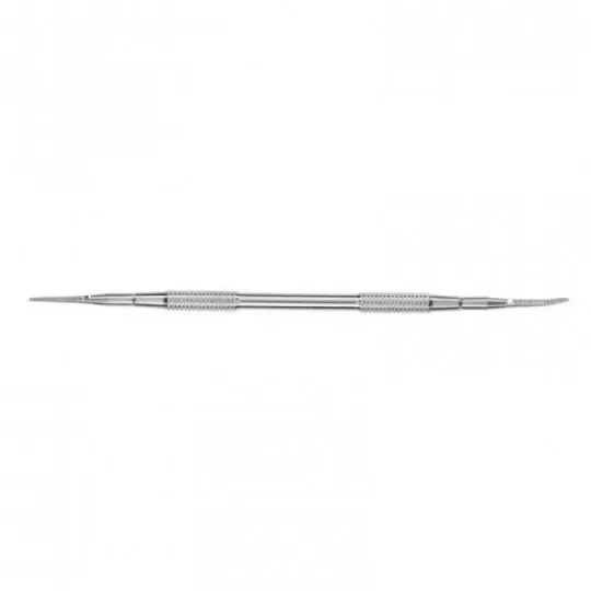 Pedicure spatula PE-60/3 (straight file + file with a curved end) Staleks
