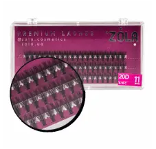 Zola Eyelashes in bundles 20D (11mm)