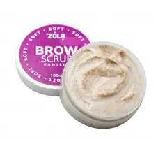 Zola Eyebrow scrub with vanilla aroma, 100 ml