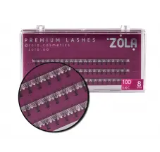 Zola Eyelashes in bundles 10D (8mm)