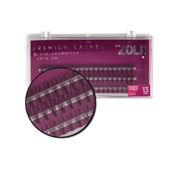 Zola Ресницы в пучках 10D (13мм)