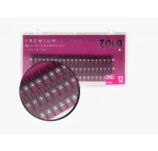 Zola Eyelashes in bundles 20D (13mm)