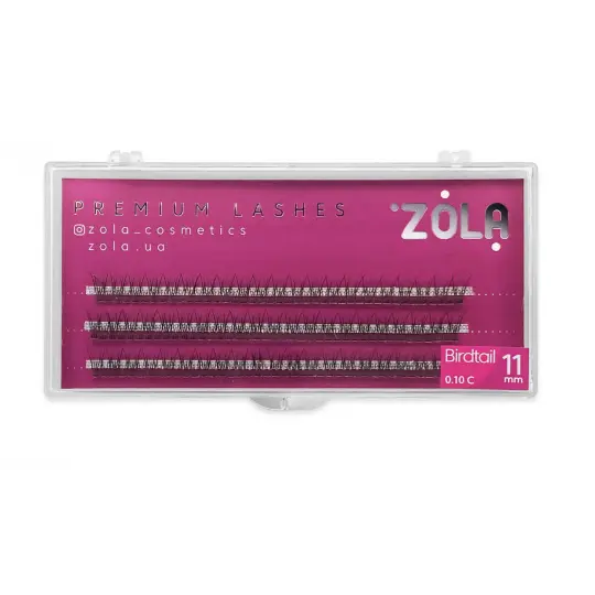 ZOLA Ресницы-пучки Birdtail (11 mm)