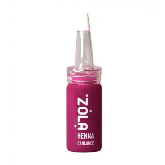 ZOLA Henna professional للحواجب (مصحح) 10 جرام (01 أشقر)