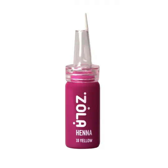 ZOLA Henna professional للحواجب (مصحح) 10 جرام (10 أصفر)