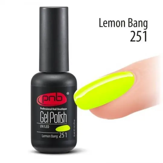 Gel polish PNB 251, 8 ml
