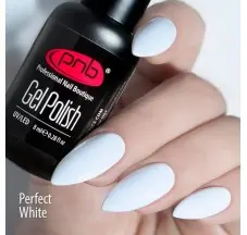 Gel polish Perfect White 8 ml. PNB