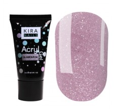 Acryl Gel Glamour 04, 30 ml. Kira Nails