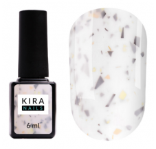 Colored base with glitter Kira Nails Lollypop Base №003, 6 ml