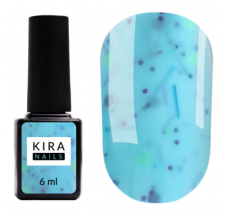 Colored base with glitter Kira Nails Lollypop Base №006, 6 ml