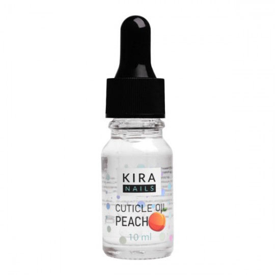Kira Nails Cuticle Oil Peach, 10 מ"ל