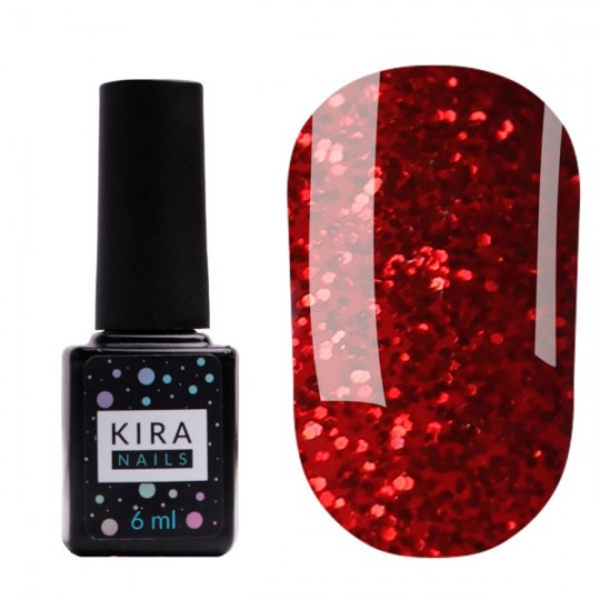 Gel polish Red Hot Kira Peppers №02 6 ml. Kira Nails