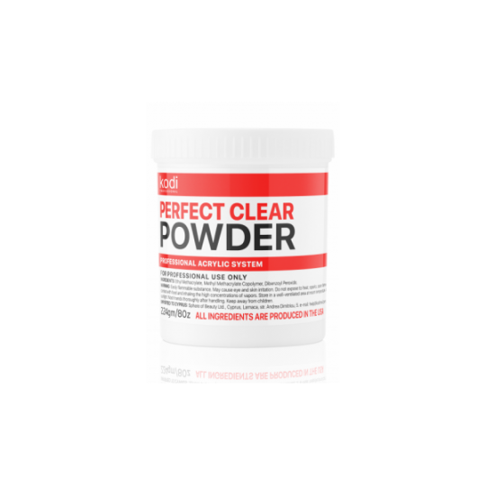 Perfect Clear Powder (Basic Acrylic Clear) 224g. Kodi Professional