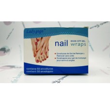 Gel nail polish remover foil
