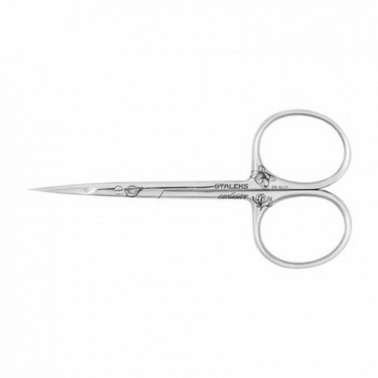 Professional scissors for cuticle EXCLUSIVE "Magnolia" (SX-21/1) Staleks