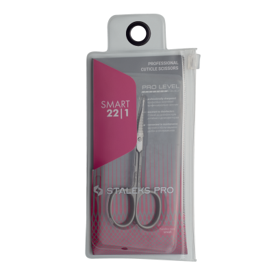 Professional scissors for cuticle SMART (SS-22/1) Staleks