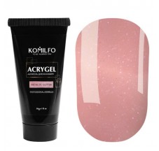 Komilfo Acryl Gel №007 Nude Glitter 30 g.