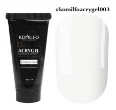 Komilfo Acryl Gel №003 Bright White 30 g.