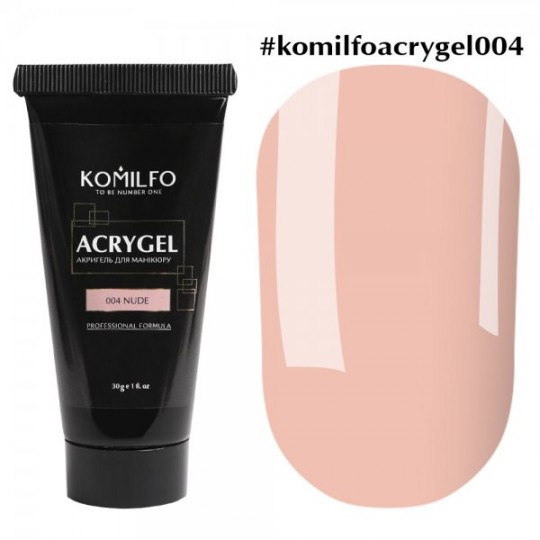 Komilfo Acryl Gel №004 Нюдовый 30 g.