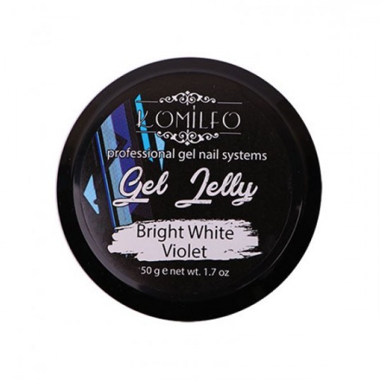 Komilfo Gel Jelly Bright White Violet 50 g.
