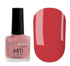 NAIL POLISH KOMILFO ARTILUX LADY IN RED 001 (PERSIAN RED, ENAMEL), 8 ML