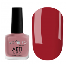 NAIL POLISH KOMILFO ARTILUX LADY IN RED 003 (PERSIAN RED, ENAMEL), 8 ML