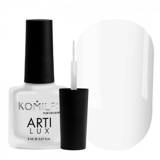Artilux nail polish №001(with thin brush) 8 ml. Komilfo