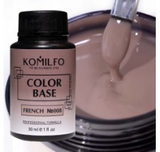 Color Base French №008 30 ml. (without brush,bottle) Komilfo