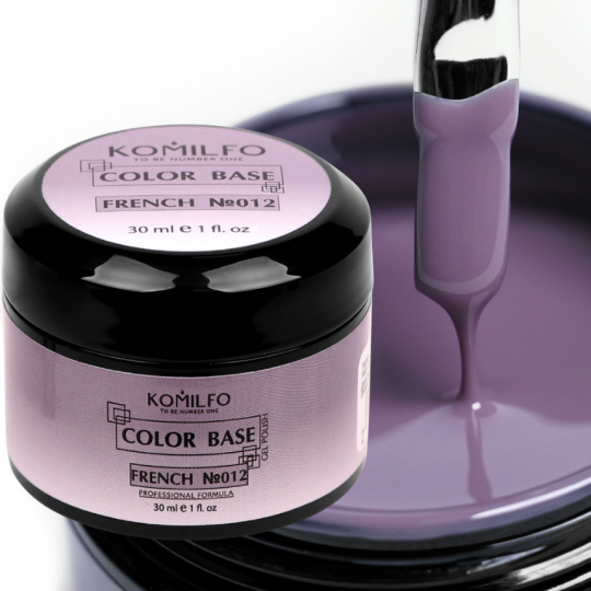 KOMILFO COLOR BASE FRENCH 012, 30 ML (gel jar)