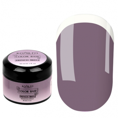 KOMILFO COLOR BASE FRENCH 012, 30 ML (gel jar)