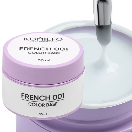 Komilfo Color Base French 001 HEMA/TPO free, 30 ml (gel jar)