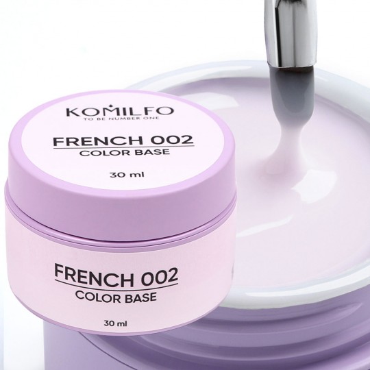 Komilfo Color Base French 002 HEMA/TPO free, 30 ml (gel jar)