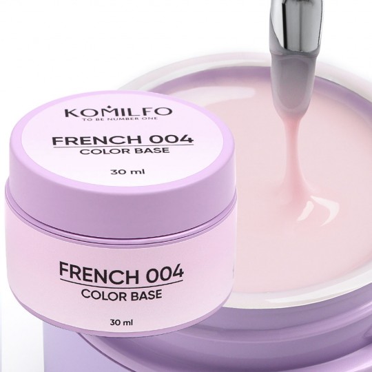 Komilfo Color Base French 004 HEMA/TPO free, 30 ml (without brush,jar)