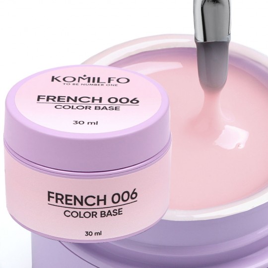 Komilfo Color Base French 006 HEMA/TPO free, 30 ml (without brush, jar)