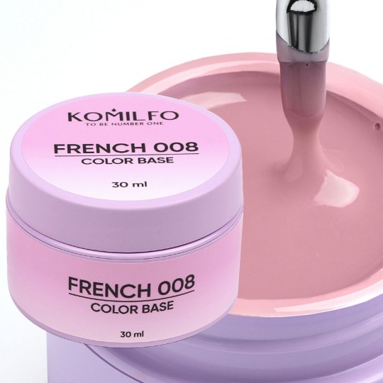 Komilfo Color Base French 008 HEMA/TPO free, 30 ml (gel jar)