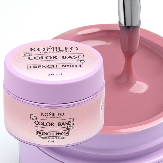 Komilfo Color Base French 014 HEMA/TPO free, 30 ml (gel jar)