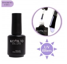 Komilfo No Wipe with Filters Top HEMA/TPO free - топ для гель-лака без ЛС, з УФ фильтрами, 15 мл